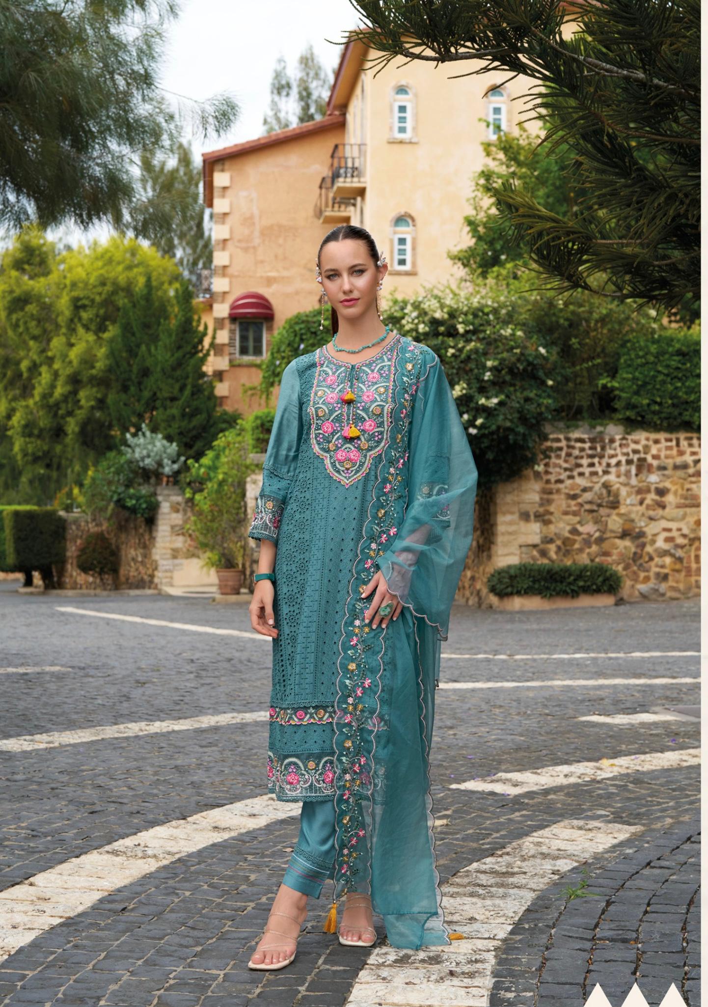 Safarnama Vol 5 By Kailee Viscose Muslin Designer Readymade Suits Wholesale Shop In Surat